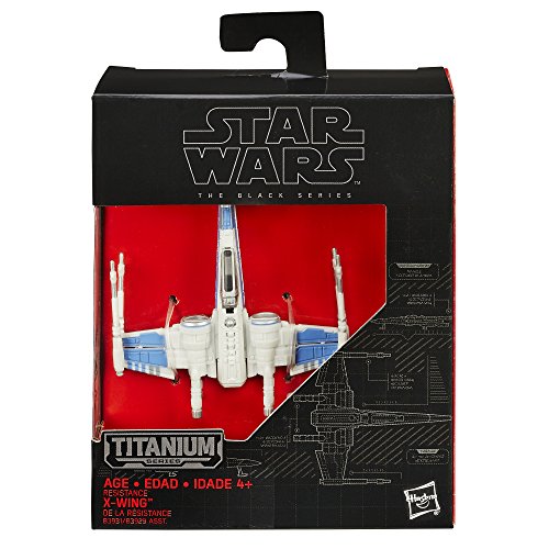 Star Wars Episode VII Black Series Titanium Resistance X-Wing