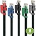 Mediabridge Cat6 Ethernet Patch Cable (5-Pack - 5 Feet) - Soft Flex Tab - RJ45 Computer Networking Cord - Multi-Color - (Part# 32-699-05X5M) primary