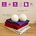Cool Wool XL Premium 100% Natural Wool Laundry Dryer Balls - No Lint - Pack of 6 - Reusable Natural Fabric Softener