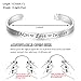 CERSLIMO Teacher Gifts Graduation Gifts Teacher Bracelet Jewelry Teach Love Inspire Cuff Bangle Appreciation Thank You Gifts from Student for Women