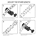 Hero Iand Compatible for Amazfit Bip Bands, 20mm Bling Rhinestone Metal Bracelet Replacement Wristband for Xiaomi Huami Amazfit Bip Youth Smart Watch Band Accessories Strap (Silver)