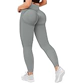 Buauty Women's Scrunch Butt Lifting High Waisted Leggings - Tummy Control, Seamless Booty Workout Gym Yoga Pants