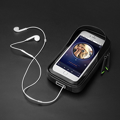 image for RockBros Bike Bag Waterproof Top Tube Phone Bag Front Frame Mountain B