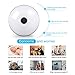 WiFi Bulb Security Camera - Bonus 16GB Micro SD Card - Wireless Camera Night Vision Fisheye LED Light 360° Panoramic Remote View, Motion Detection for Home Baby Pet Monitor 2.4GHz