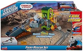 thomas the train fiery rescue set