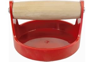 Speedball Red Baron Baren - 4 Inch Hand Printing Tool with Wooden Handle - Smooth Plastic Surface for Block Printing & Printmaking