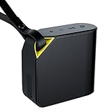 Bluetooth Speaker, Vomach Wireless Speaker IP67 Waterproof Portable Speaker Dustproof Built-in Mic Stereo Sound Black