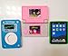 iPhone, Game Boy and Ipad Sized for American Girl Dolls. 3 Pc Eraser Tech Set.