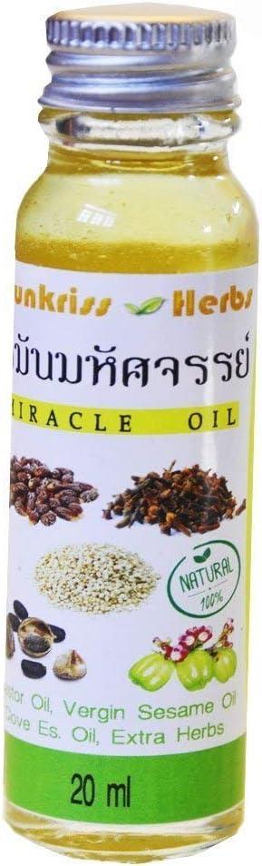 Arunkriss Herbs Castor Oil Pain Leg Pain Pain Relief 20 Ml Essential Oils