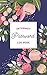 Password Log Book: Pretty Navy & Blush Pink Floral Internet Account Organizer by Splendid Paper Co