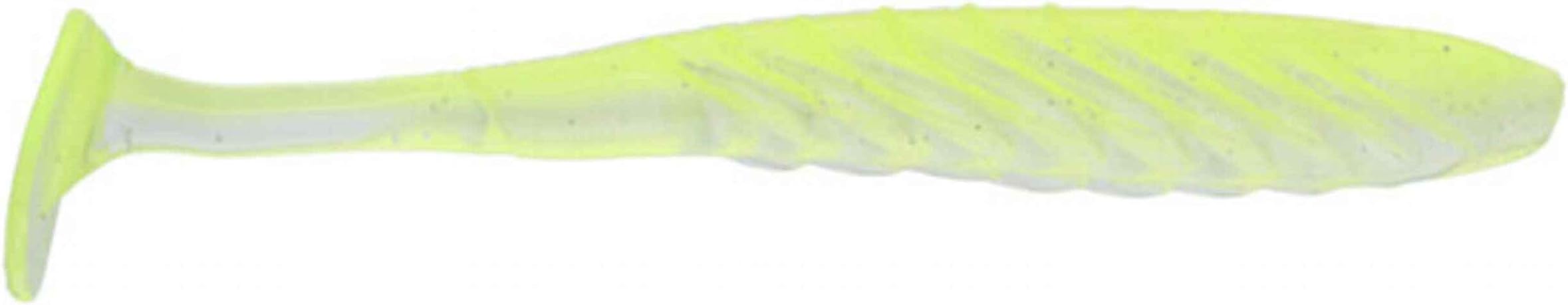 Yum Lures3.5 Pulse Bait, Chartreuse Clear Shad
