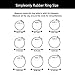 Silicone Wedding Ring Black Gunmetal Grey Thin Line Stripe for Men, Flexible Rubber Alternative Bands Set, Elastic Non Metal for Mechanic Workout, Active Athlete Exercise, Sprot Keep Fit