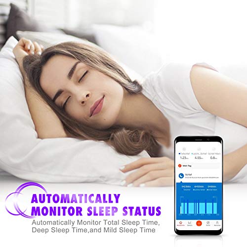 Kirlor Fitness Tracker HR,Activity Tracker Watch with Heart Rate Blood