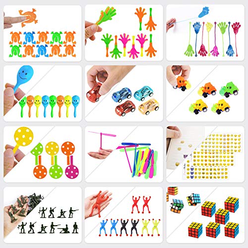 200 PCS Party Favors Toy Assortment for Kids,Carnival Prizes and School Classroom Rewards,Pinata Filler Toys for Kids Birthday Party,Bulk Toys Treasure Box for Boys and Girls