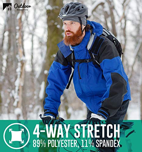 image for OutdoorEssentials Skull Cap Helmet Liner for Men - Winter Beanie Hat f