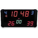 Fengbingl-sp Temporizador de intervalo de LED Reloj de Pared LED ...