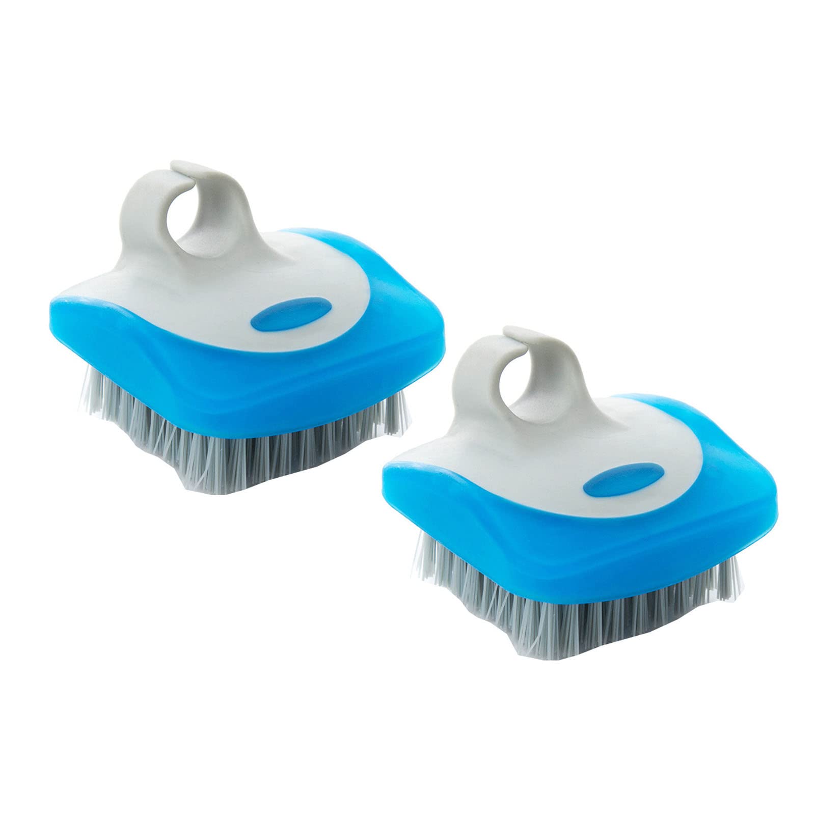 2 Pcs Vegetable and Fruit Cleaning Brush,Potato Scrubber,Flexible Brushes Good Grips Vegetable Scrubbing Brushes for Kitchen Washing Carrots Mushrooms (Random Color)