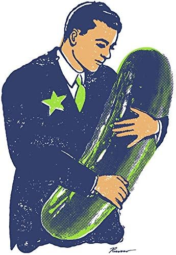 LA STICKERS Hold The Pickle - American Oddities #3 - Sticker Graphic - Auto, Wall, Laptop, Cell, Truck Sticker for Windows, Cars, Trucks