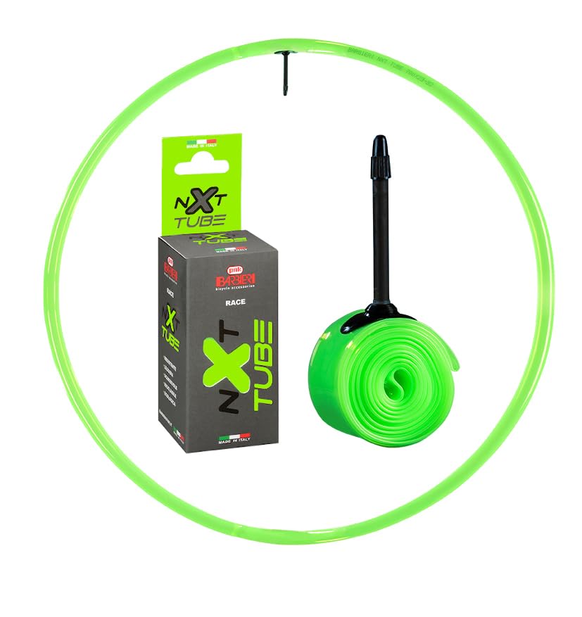 Barbieri NXT SUPERLIGHT CAMERA 700X23-32 FV65M, Adults Unisex, Green, Small