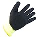 Better Grip BGWANS Safety Winter Insulated Double Lining Rubber Coated Work Gloves, 3 Pairs/Pack (Large, Hi-Vis Lime)