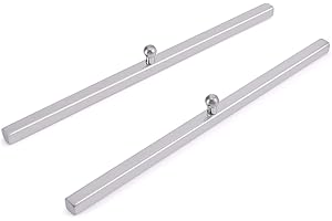 MEGREZ Metal Chinese Calligraphy Paperweight, Iron Paperweight for Holding Paper Flat, Calligraphy Practice Writing Tool Office Desk Accessories, 2 Pack