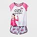 Jojo Siwa Girls Cute & Confident' 2pc Pajama Shorts Set (Large 10/12)