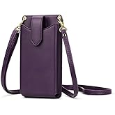 Peacocktion Small Crossbody Cell Phone Purse for Women, Lightweight Mini Small Crossbody Bags for Women with Card Slots
