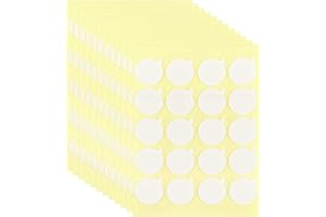 HANWER 240 PCS Double-Sided Candle Wick Stickers, Heat-Resistant Candle Stickers with The Little ‘‘Tail’’, Adhere Steady in Hot Wax Stickers for Candle Making