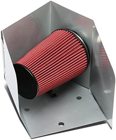 DNA Motoring AIP2HSRAM94L6SLSL Cold Air Intake Pipe+Heat Shield System