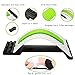 ChiFit Lumbar Back Pain Relief Device, Lumbar Back Stretcher, for Lower and Upper Back Massager and Support,Lumbar Support for Office Chair (Green)