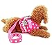 SELMAI Puppy Small Dog/Cat Dots Vest Harness Leash Set Mesh Padded No Pull Lead