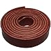 TOFL Genuine Top-Grain Leather Strap | 72 Inches Long | 3/4 Inch Wide | 1/8 Inch Thick (7-8 oz) | 1 Leather Strip for DIY Arts & Craft Projects, Clothing, Jewelry, Wrapping | Burgundy
