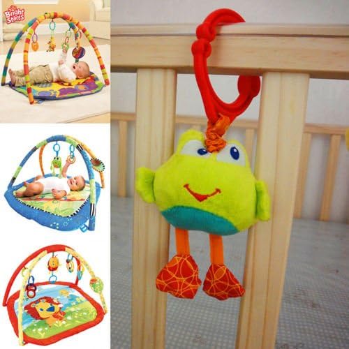 Flutter Frog Baby Child Toddler Kid Play Mat Stroller Accessory Cute Toys Spiral Activity Bed Set Toy Crib