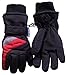N'Ice Caps Kids Thinsulate and Waterproof Colorblocked Ski Gloves