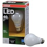 SYLVANIA OSRAM 6-Watt (40W Equivalent) A19 Medium Base 209402 Dimmable Soft White LED Bulb ENERGY STAR