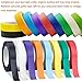 M-jump Multi Colored Masking Tape Painters Washi Tape - 10 Rolls Variety Set - 1in x 22yd Per set - Holiday Decorations Fun DIY Arts Supplies Kit for Little Kids, Toddlers & Adults