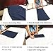 Cotton Sleeping Bag Liner Travel and Camping Sheet Lightweight Warm Roomy Compact Sleep Bag And Sack with Pillow Cover Soft for Hotel, Youth Hostels, Picnic,Hiking,Climbing 82.7 X 45 Inch,Dark Blue