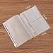 Traveler's Notebook Inserts Refill Passport Size,A Set of 3 Made of Transparent Plastic with 4 Card Slots