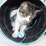 Fhodigogo Cat Toy 3 Way Foldable Tunnel Play Tunnel for Pets Kitten Puppy view 4
