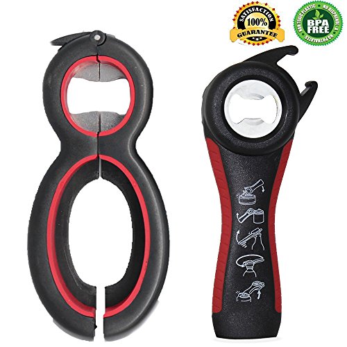 Multi bottle opener, showshow bottle can opener, lid tw…