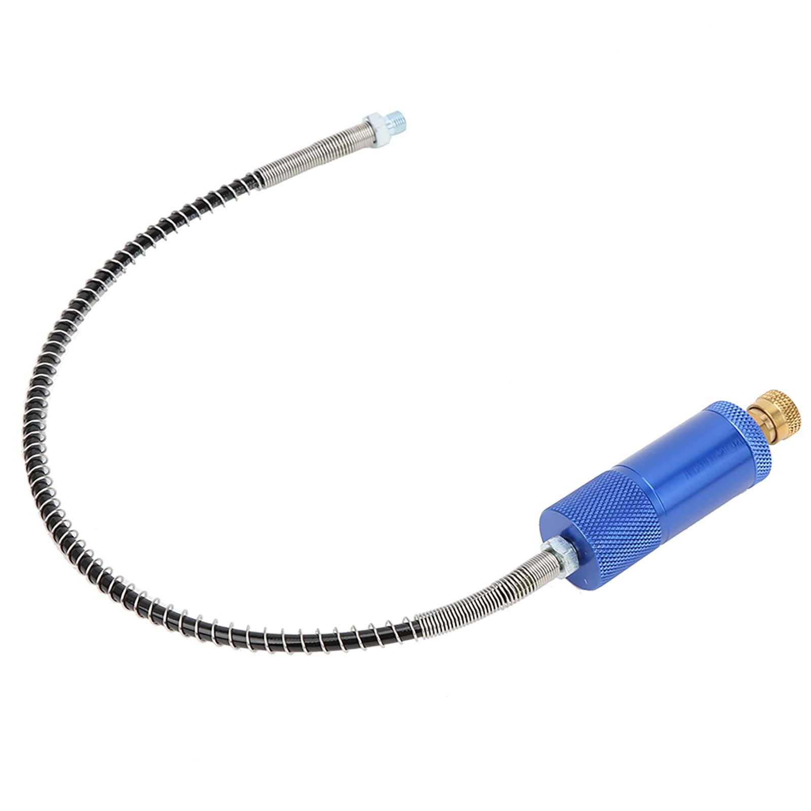 POENVFPO Oil Water Separator Filter, with 8mm Female Connector Spring Hose, Aluminum Oil Water Separator Air Pump Filter for 30MPA 40MPA 4500psi Air Pump