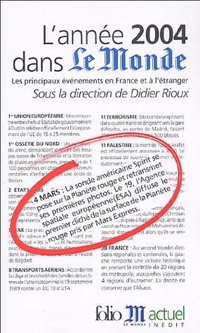 L' année 2004 dans 