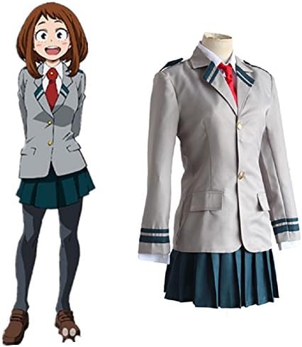 Mocona My Hero Academia Tsuyu School Uniform Cosplay Costume
