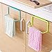 Binmer(TM) Towel Rack Hanging Holder Organizer Bathroom Kitchen Cabinet Cupboard Hanger (Blue)