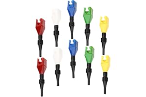 Parliky 10pcs Flexible Automotive Oil Funnel Kit with Extendable Spout and Clamp Design Compact Lightweight