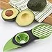Rienar 3in1 Multi-function Avocado Slicer Peeler Cutter&Core Remover Hot Selling Kitchen Tool Random Cloor