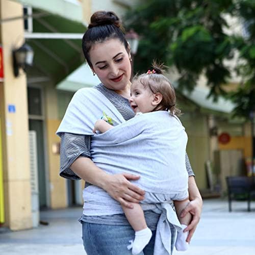 Baby Carrier Sling for Newborns Soft Infant Wrap Breathable Wrap Breastfeed Birth Comfortable Nursing Cover,BC0007