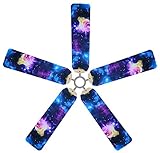Fan Blade Designs 6560 Space Odyssey Ceiling Fan Blade Covers, Multi, 5 Piece