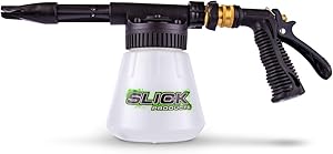 Slick Products Garden Hose Foam Gun - Concentrated Soap Foam Blaster for Car, Truck, Motorcycle, Dirt Bike, ATV, UTV, Toy Hauler, Trailer, Motorhome, RV, and Boat