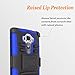 LG G4 Case, Dual Layers [Combo Holster] Phone Cover and Built-in Kickstand Bundled with [HD Screen Protector] Hybird Shockproof and Circlemalls Stylus Pen for LG G4 (Blue)